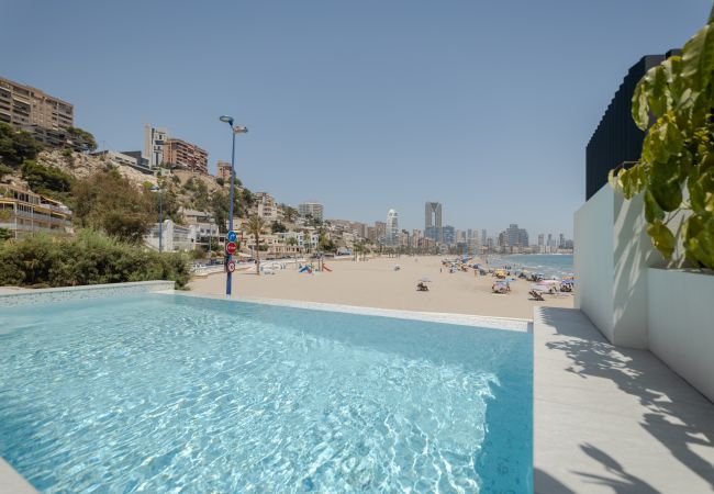 Апартаменты на Benidorm - SUNRISE Benidorm - Apartamento en primera línea con piscina Апартаменты на Benidorm - SUNRISE Benidorm - Apartamento en primera línea con piscina