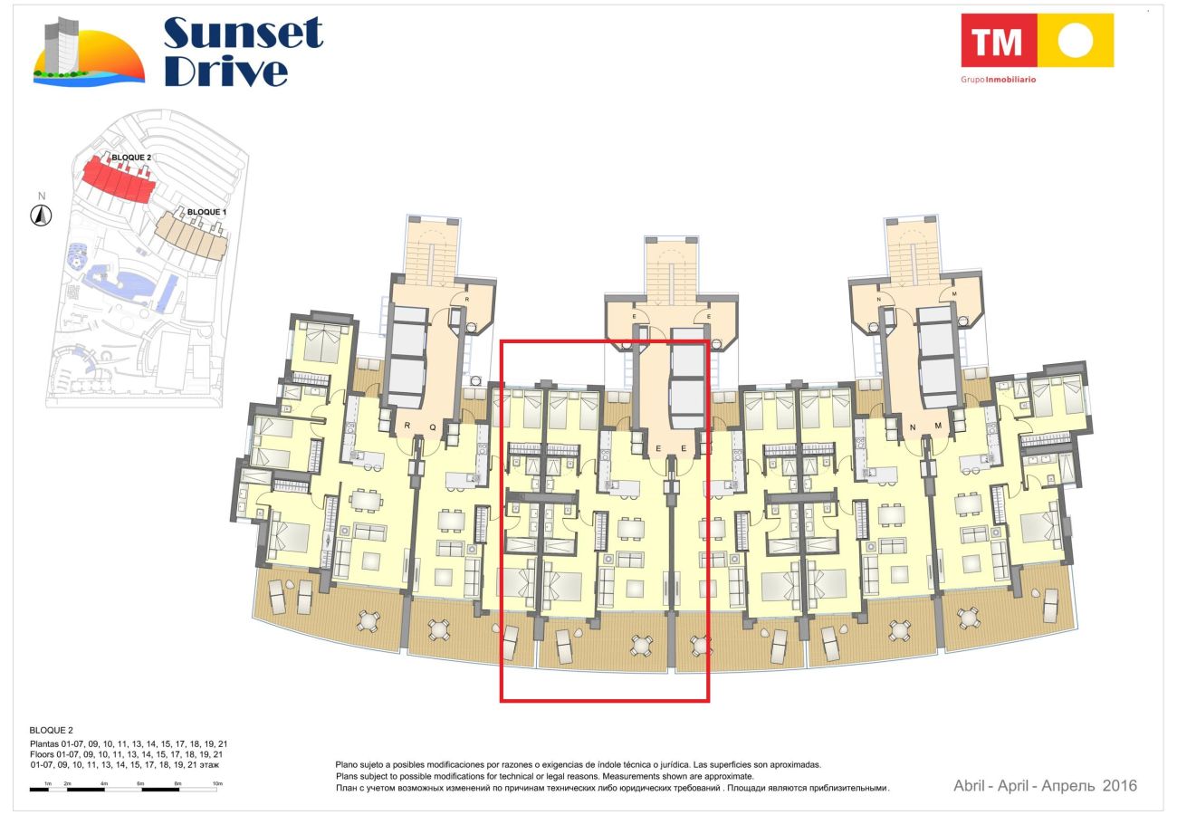 Lägenhet i Benidorm - DRIVE 179 Apartamento de 2 dormitorios
